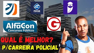 Qual melhor curso preparatório para concursos públicos com FOCO nas carreiras policiais [upl. by Aissatsan]