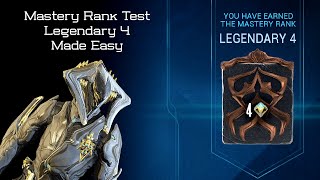 WARFRAME Mastery Rank Test LR 4 Made Easy [upl. by Hutchinson]