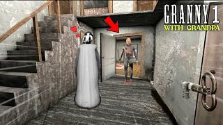 Granny 1 With Grandpa Full Gameplay  Grandpa in Granny Home Sewer Escape [upl. by Adriaens]