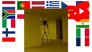 Backrooms in different languages meme shorts [upl. by Spear210]