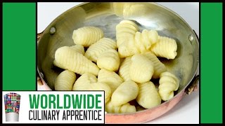 Easy Potato Gnocchi How to Make and Shape Perfect Gnocchis [upl. by Yntirb]