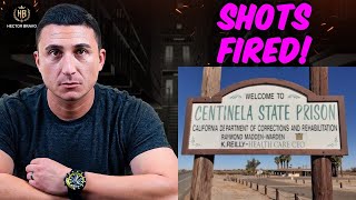 SHOTS FIRED Centinela State Prison [upl. by Sigismundo]