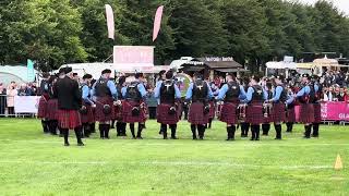 Guelph Pipe Band Qualifying Medley at the World Pipe Championship 2024 [upl. by Ecineg]