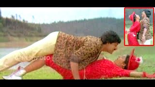 Chiranjeevi Trinetrudu Movie Video Songs  Lovely Lakumuki [upl. by Eaj447]