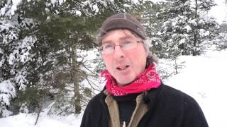 Winter Hot Tent Trip  Kawartha Highlands Provincial Park [upl. by Idnat317]