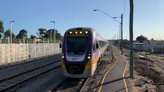 VLine VL52 amp VL107 Arriving at Bairnsdale Station [upl. by Aerdnek]