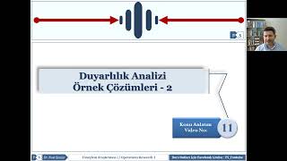 Duyarlılık Analizi 2 Örnek Çözümleri  Yöneylem Araştırması 1  Ders 11  Doğrusal Programlama [upl. by Anbul74]