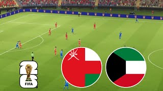 Oman Kuwait LIVE  World Cup 2026 Qualifiers  Match Live Now [upl. by Tseng]