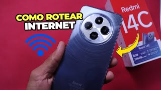 COMO ROTEAR INTERNET DO XIAOMI REDMI 14C [upl. by Shirlee]