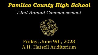 Pamlico County High School  2023 Graduation Livestream [upl. by Jovita18]