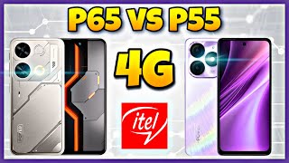 Itel P55 4G vs Itel P65 4G  Specification  Comparison  Features  Price [upl. by Brooks]