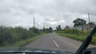 Driving to Ralph Court Gardens from Aylestone Hill Hereford [upl. by Ciprian933]