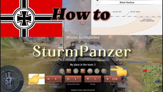 How to Sturmpanzer II Reupload [upl. by Airekahs]