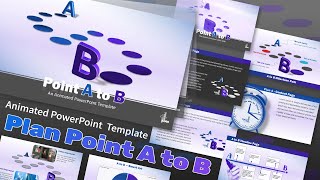 Plan Your Path from A to B  Effective Strategy PowerPoint Template [upl. by Willard]