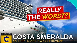 COSTA SMERALDA 🛳 7Night Mediterranean【4K Unsponsored Ship Tour amp Cruise Review】Worth The Money [upl. by Oilut]