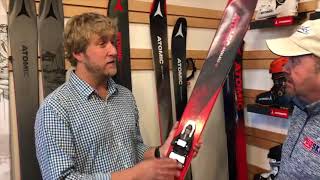 2019 ATOMIC SHIFT MNC 13 Ski Binding Sneak Peek [upl. by Sherrard]