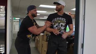 AEW The Gunn Brothers Visit Jazwares HQ Part 2  Jazwares [upl. by Eniawd]