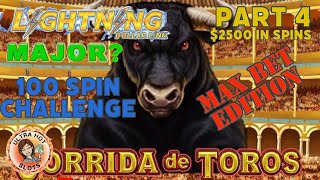 Will a MAJOR Win Make 10c The Best Denom On 100 Spin Challenge Lightning Dollar Link [upl. by Jandel]