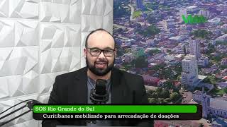 Curitibanos mobilizado para arrecadar doações para o Rio Grande do Sul [upl. by Benkley]