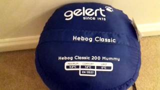 GELERT HEBOG CLASSIC SLEEPING BAG [upl. by Stallworth]