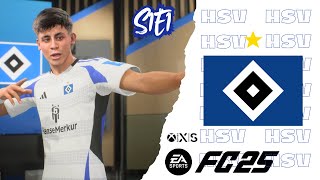 New Manager New Journey  Hamburg SV Career Mode  FC 25  S1E1 XboxXS [upl. by Notsirb]