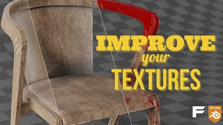 Simple way to improve your materials  Fluent Materializer  Blender tutorial [upl. by Aicenad464]