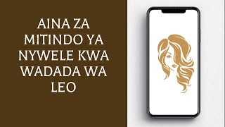 Aina za Mitindo Ya Nywele Kwa Wadada wa Leo [upl. by Halilad]