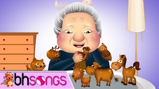 There Was An Old Lady Who Swallowed a Fly Song With Lyrics Nursery Rhymes TV [upl. by Allisirp]