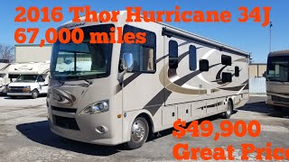 2016 Thor Hurricane 34J [upl. by Tera295]