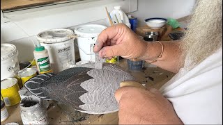 Painting Teal Combing Greenwing Teal Decoys  Duck Hunting Decoys  Jeff Coats [upl. by Main]