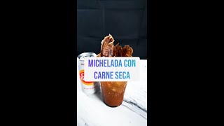 Michelada con Carne Seca y Camarón  Receta Dayvasos [upl. by Nnaes273]