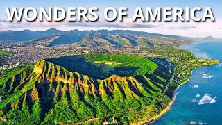 WONDERS OF AMERICA  The most fascinating places in the USA [upl. by Adlez883]