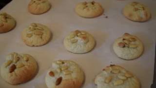 Pignoli Nut Cookie Tutorial [upl. by Yevi]