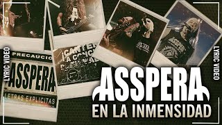 Asspera  En la Inmensidad  Lyric Video 2021 [upl. by Barnaba]