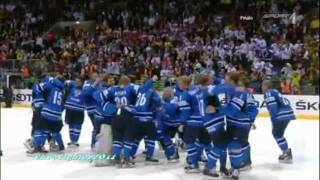 Eishockey WM 2011  Finnland vs Schweden 61 Finale [upl. by Ahsi580]