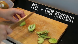 How To Make Kiwi Fruit Salsa [upl. by Janelle]