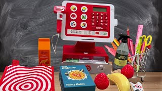 7minute Satisfying Unboxing of Cash Register  ASMR Toy Adventure [upl. by Nomannic]