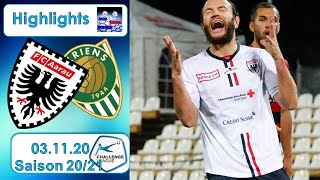 Highlights FC Aarau vs SC Kriens 03112020 [upl. by Yssirhc]