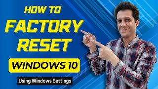 How to Factory Reset Windows 10 Using Windows Settings [upl. by Effy]