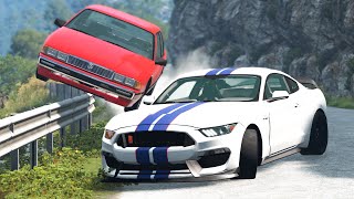 Extreme Car Crashes Compilation 203  BeamNG Drive  CRASHdriven [upl. by Mahgirb]