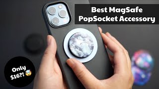 Best MagSafe PopSocket Accessory  Magnetic Base vs PopGrip for Magsafe  LizzLovestech [upl. by Mack]