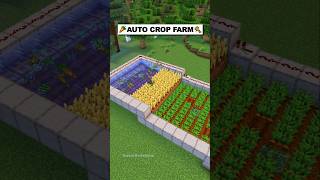 Minecraft Crop Farm minecraft shorts [upl. by Gav]