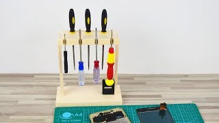 How to make a Magnetic Screwdriver Holder [upl. by Renaldo]