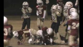 2008Youth Football Phenominal Linebacker big hits Daniel Ramos III [upl. by Waechter]