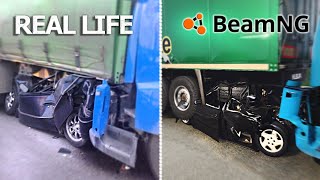 Accidents Based on Real Life Incidents  Beamngdrive  02 [upl. by Sulakcin]