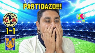 EMPATE DE MILAGRO MIS REACCIONES AMÉRICA VS TIGRES SEMIFINAL IDA APERTURA 2024 LIGA MX FEMENIL [upl. by Stanfill]