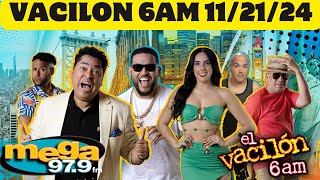 Mega 979 El Vacilón de la Mañana EN VIVO JUEVES 112124 [upl. by Ecnatsnok]