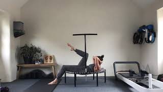 20 Minute Pilates Rebounding Workout on the bellicon® [upl. by Arodoet]