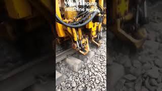 Revolutionizing Rail Maintenance The Train Track Tamping Machine Explained [upl. by Mauri609]