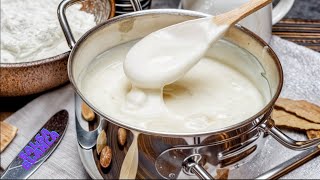 🥛 Aprende a hacer SALSA bechamel y salsa blanca en minutos 🥘 [upl. by Iams942]